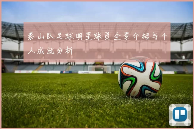 泰山队足球明星球员全景介绍与个人成就分析