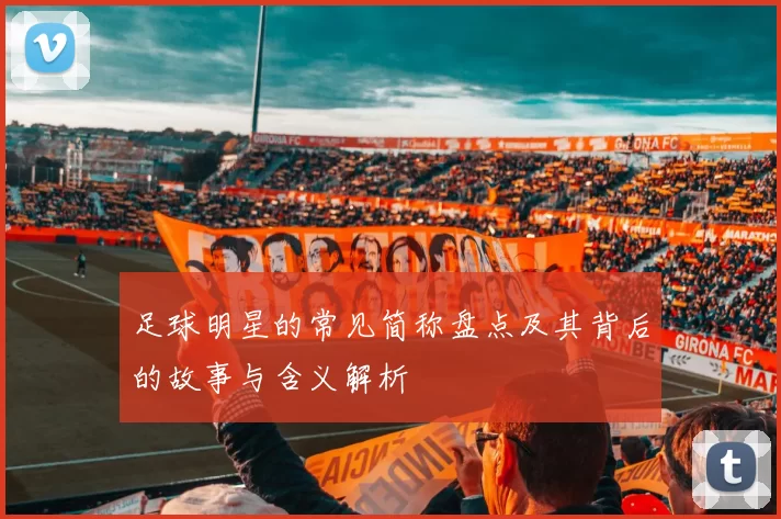 足球明星的常见简称盘点及其背后的故事与含义解析